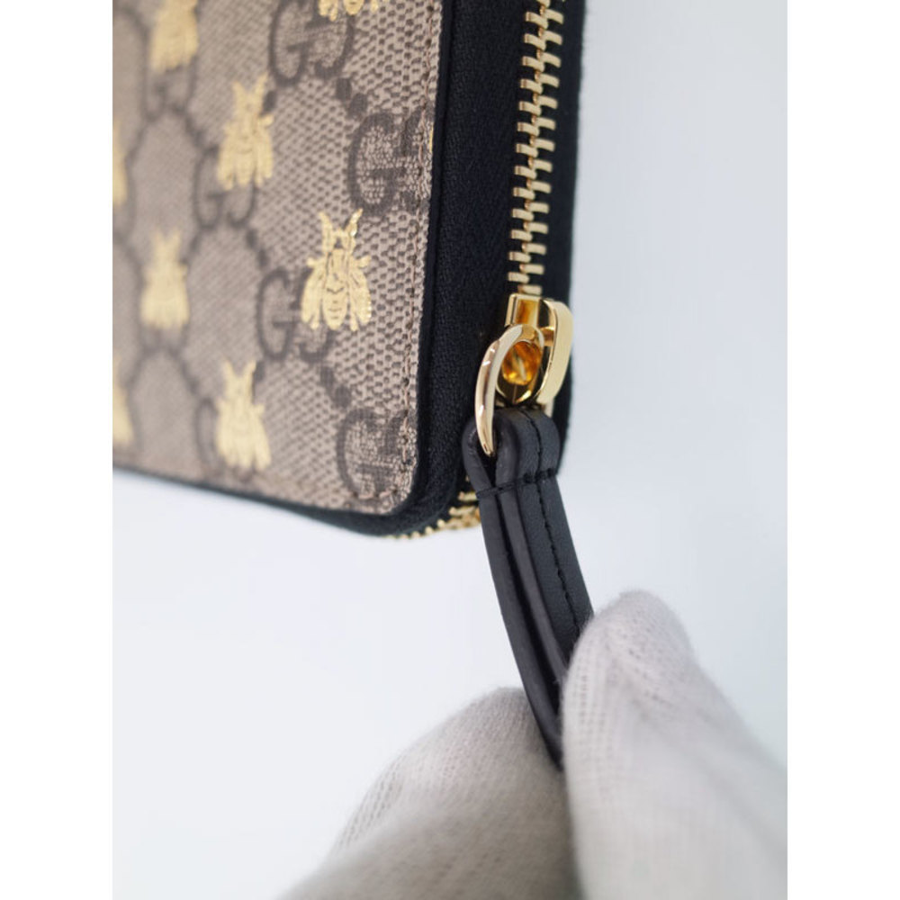 Gucci GG Supreme Zip Wallet Long - Picture 4 of 5